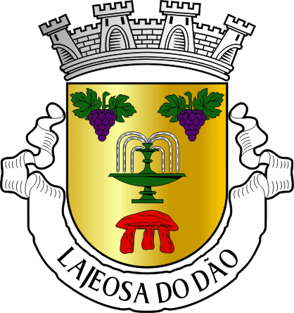 Brasão da freguesia de Lajeosa do Dão - Lajeosa do Dão civil parish, coat-of-arms