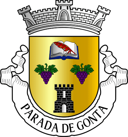 Brasão da freguesia de Parada de Gonta - Parada de Gonta civil parish, coat-of-arms Brasão da freguesia de Parada de Gonta - Parada de Gonta civil parish, coat-of-arms