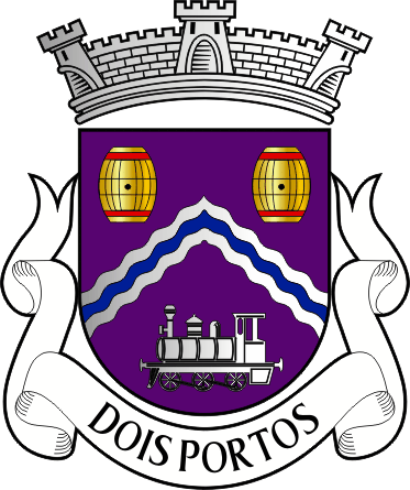 Brasão da antiga freguesia de Dois Portos - Dois Portos former civil parish, coat-of-arms