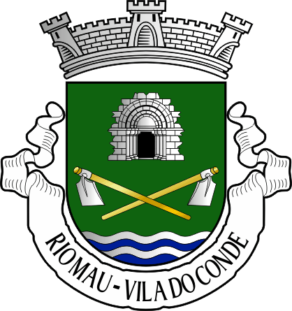 Brasão da antiga freguesia de Rio Mau - Rio Mau former civil parish, coat-of-arms