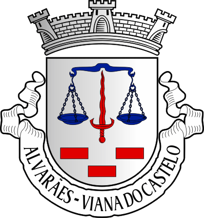 Brasão da freguesia de Alvarães - Alvarães civil parish, coat-of-arms