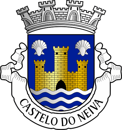 Brasão da freguesia de Castelo do Neiva - Castelo do Neiva civil parish, coat-of-arms Brasão da freguesia de Castelo do Neiva - Castelo do Neiva civil parish, coat-of-arms