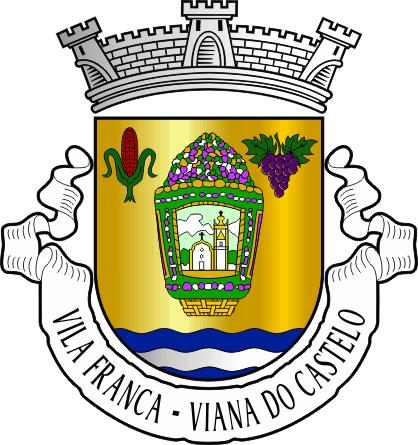 Brasão da freguesia de Vila Franca - Vila Franca civil parish, coat-of-arms