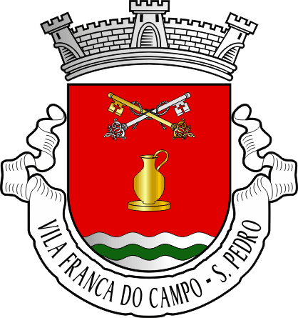 Brasão da freguesia de Vila Franca do Campo (São Pedro) - Vila Franca do Campo (São Pedro) civil parish, coat-of-arms Brasão da freguesia de Vila Franca do Campo (São Pedro) - Vila Franca do Campo (São Pedro) civil parish, coat-of-arms