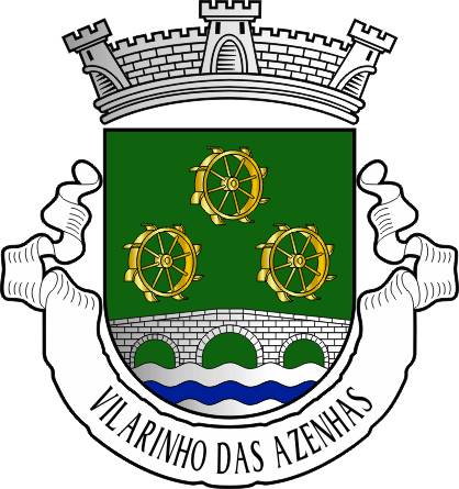 Brasão da antiga freguesia de Vilarinho das Azenhas - Vilarinho das Azenhas former civil parish, coat-of-arms Brasão da antiga freguesia de Vilarinho das Azenhas - Vilarinho das Azenhas former civil parish, coat-of-arms
