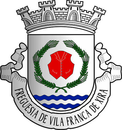 Brasão da Freguesia de Vila Franca de Xira - Vila Franca de Xira civil parish, coat-of-arms Brasão da Freguesia de Vila Franca de Xira - Vila Franca de Xira civil parish, coat-of-arms