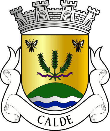 Brasão da freguesia de Calde - Calde civil parish, coat-of-arms