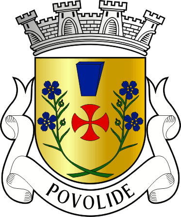 Brasão da freguesia de Povolide - Povolide civil parish, coat-of-arms