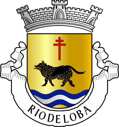 Brasão da freguesia de Rio de Loba - Rio de Loba civil parish, coat-of-arms Brasão da freguesia de Rio de Loba - Rio de Loba civil parish, coat-of-arms