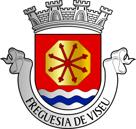 Brasão da Freguesia de Viseu - Viseu civil parish, coat-of-arms Brasão da Freguesia de Viseu - Viseu civil parish, coat-of-arms