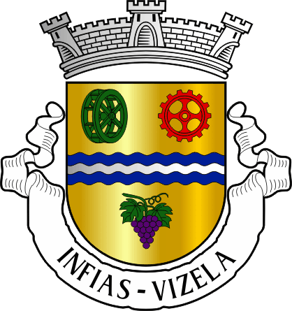 Brasão da freguesia de Infias - Infias civil parish, coat-of-arms