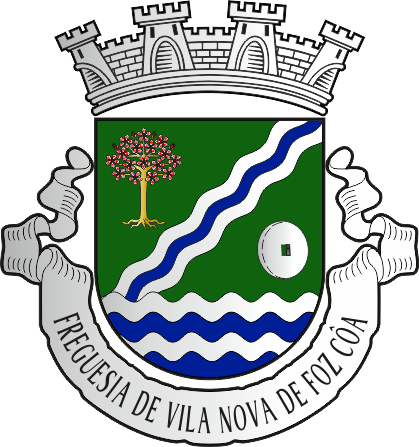 Brasão da Freguesia de Vila Nova de Foz Côa - Vila Nova de Foz Côa civil parish, coat-of-arms