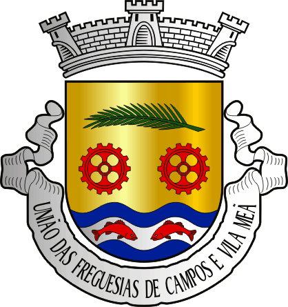 Brasão da União das freguesias de Campos e Vila Meã - Campos and Vila Meã civil parishes union coat-of-arms