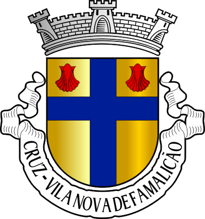 Brasão da freguesia de Cruz - Cruz civil parish, coat-of-arms