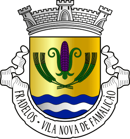 Brasão da freguesia de Fradelos - Fradelos civil parish, coat-of-arms