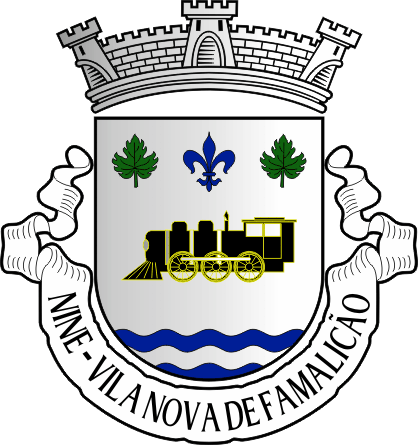 Brasão da freguesia de Nine - Nine civil parish, coat-of-arms