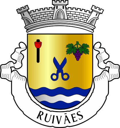 Brasão da antiga freguesia de Ruivães - Ruivães former civil parish, coat-of-arms