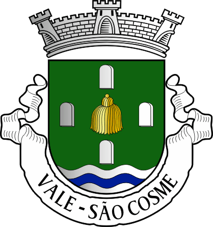 Brasão da antiga freguesia de Vale (São Cosme) - Vale (São Cosme) former civil parish, coat-of-arms
