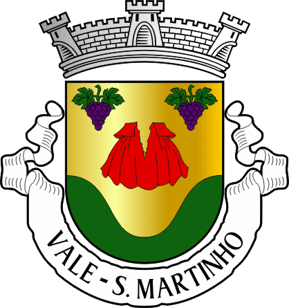 Brasão da freguesia de Vale (São Martinho) - Vale (São Martinho) civil parish, coat-of-arms