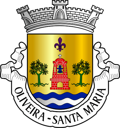 Brasão da freguesia de Oliveira (Santa Maria) - Oliveira (Santa Maria) civil parish, coat-of-arms