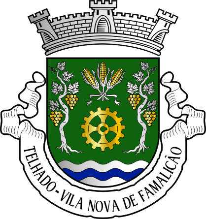 Brasão da antiga freguesia de Telhado - Telhado former civil parish, coat-of-arms