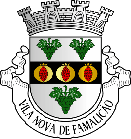 Brasão do Município de Vila Nova de Famalicão - Vila Nova de Famalicão municipal coat-of-arms