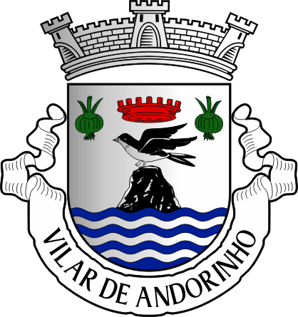 Brasão da freguesia de Vilar de Andorinho - Vilar de Andorinho civil parish, coat-of-arms Brasão da freguesia de Vilar de Andorinho - Vilar de Andorinho civil parish, coat-of-arms