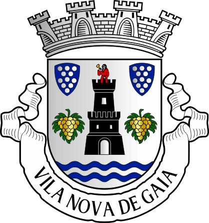 Brasão do Município de Vila Nova de Gaia - Vila Nova de Gaia municipal coat-of-arms