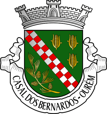Brasão da antiga freguesia de Casal dos Bernardos - Casal dos Bernardos former civil parish, coat-of-arms