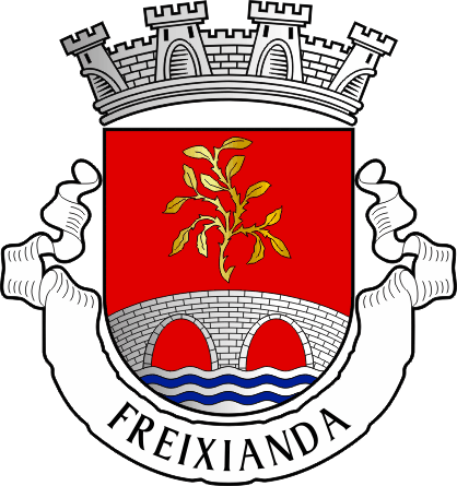 Brasão da antiga freguesia de Freixianda - Freixianda former civil parish, coat-of-arms Brasão da antiga freguesia de Freixianda - Freixianda former civil parish, coat-of-arms