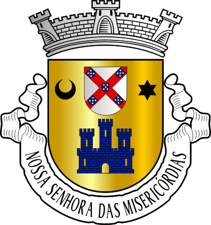 Brasão da freguesia de Ourém (Nossa Senhora das Misericórdias) - Ourém (Nossa Senhora das Misericórdias) civil parish, coat-of-arms Brasão da freguesia de Ourém (Nossa Senhora das Misericórdias) - Ourém (Nossa Senhora das Misericórdias) civil parish, coat-of-arms
