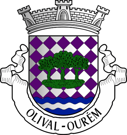 Brasão da antiga freguesia de Olival - Olival former civil parish, coat-of-arms Brasão da antiga freguesia de Olival - Olival former civil parish, coat-of-arms