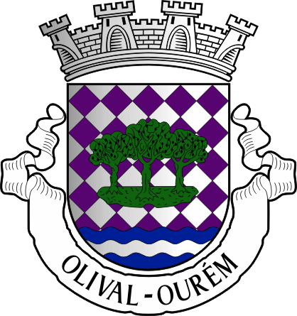 Brasão da antiga freguesia de Olival - Olival former civil parish, coat-of-arms Brasão da antiga freguesia de Olival - Olival former civil parish, coat-of-arms