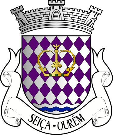 Brasão da freguesia de Seiça - Seiça civil parish, coat-of-arms Brasão da freguesia de Seiça - Seiça civil parish, coat-of-arms
