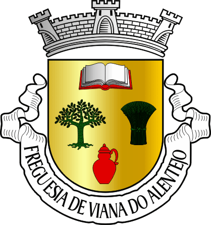 Brasão da freguesia de Viana do Alentejo - Viana do Alentejo civil parish, coat-of-arms Brasão da freguesia de Viana do Alentejo - Viana do Alentejo civil parish, coat-of-arms
