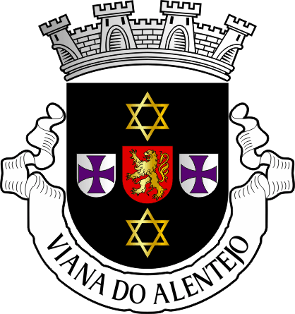 Brasão do Município de Viana do Alentejo - Viana do Alentejo municipal coat-of-arms Brasão do Município de Viana do Alentejo - Viana do Alentejo municipal coat-of-arms