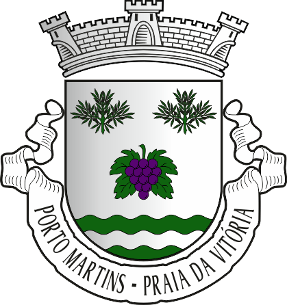 Brasão da freguesia de Porto Martins - Porto Martins civil parish, coat-of-arms Brasão da freguesia de Porto Martins - Porto Martins civil parish, coat-of-arms