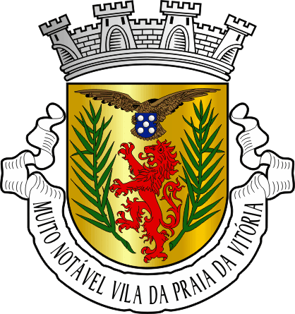 Brasão do Município da Praia da Vitória - Praia da Vitória municipal coat-of-arms Brasão do Município da Praia da Vitória - Praia da Vitória municipal coat-of-arms