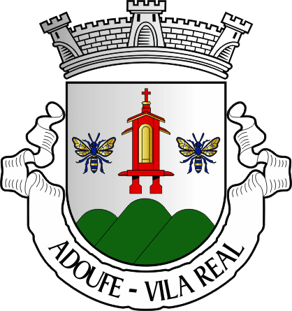 Brasão da antiga freguesia de Adoufe - Adoufe former civil parish, coat-of-arms