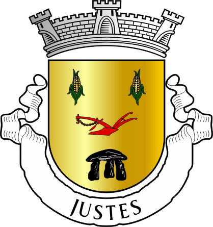 Brasão da antiga freguesia de Justes - Justes former civil parish, coat-of-arms