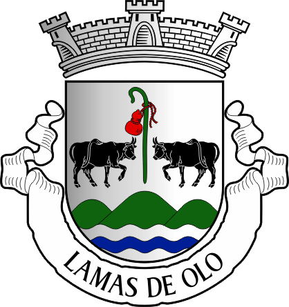 Brasão da antiga freguesia de Lamas de Olo - Lamas de Olo former civil parish, coat-of-arms Brasão da antiga freguesia de Lamas de Olo - Lamas de Olo former civil parish, coat-of-arms