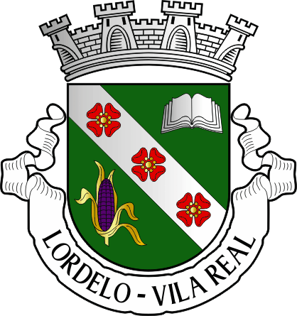 Brasão da freguesia de Lordelo civil parish, coat-of-arms Brasão da freguesia de Lordelo civil parish, coat-of-arms