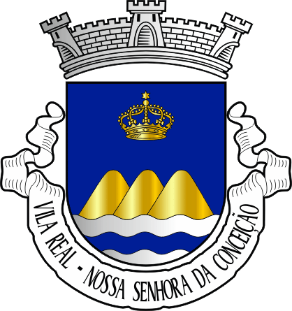 Brasão da antiga freguesia de Vila Real (Nossa Senhora da Conceição) - Vila Real (Nossa Senhora da Conceição) former civil parish, coat-of-arms Brasão da antiga freguesia de Vila Real (Nossa Senhora da Conceição) - Vila Real (Nossa Senhora da Conceição) former civil parish, coat-of-arms