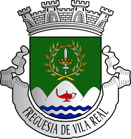 Brasão da Freguesia de Vila Real - Vila Real civil parish, coat-of-arms