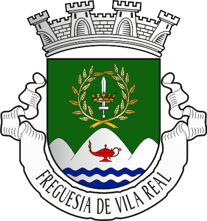 Brasão da Freguesia de Vila Real - Vila Real civil parish, coat-of-arms