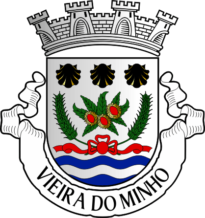 Brasão do Município de Vieira do Minho - Vieira do Minho municipal coat-of-arms