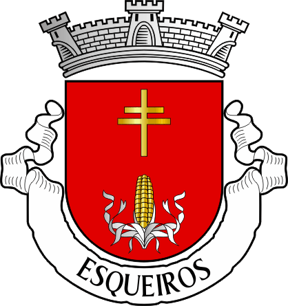 Brasão da antiga freguesia de Esqueiros - Esqueiros former civil parish, coat-of-arms Brasão da antiga freguesia de Esqueiros - Esqueiros former civil parish, coat-of-arms