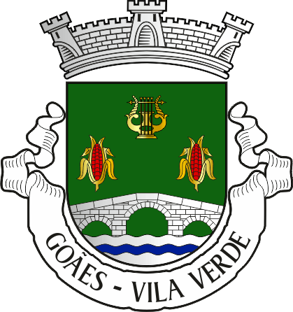 Brasão da antiga freguesia de Goães - Goães former civil parish, coat-of-arms Brasão da antiga freguesia de Goães - Goães former civil parish, coat-of-arms