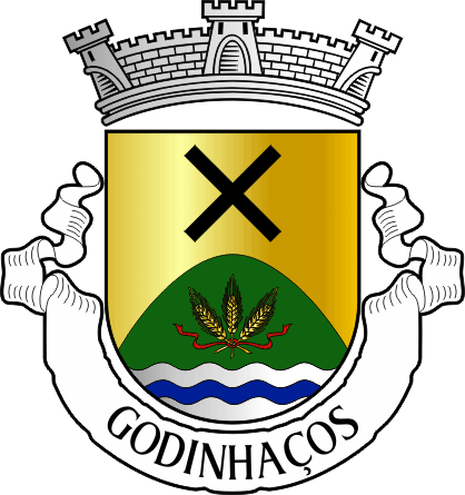 Brasão da antiga freguesia de Godinhaços - Godinhaços former civil parish, coat-of-arms Brasão da antiga freguesia de Godinhaços - Godinhaços former civil parish, coat-of-arms