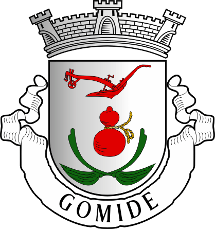 Brasão da antiga freguesia de Gomide - Gomide former civil parish, coat-of-arms Brasão da antiga freguesia de Gomide - Gomide former civil parish, coat-of-arms